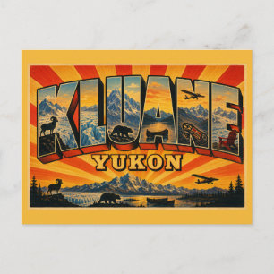 Cartão Postal Parque Nacional Kluane Yukon