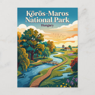 Cartão Postal Parque Nacional Körös-Maros Hungria