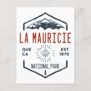 Cartão Postal Parque Nacional La Mauricie Canadá Angustiado