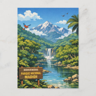 Cartão Postal Parque Nacional Madidi Bolívia Viagem