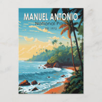 Parque Nacional Manuel Antonio Arte de Viagem Vint