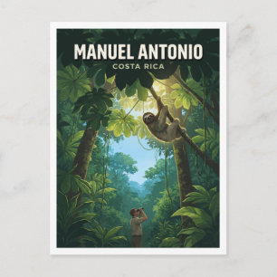 Cartão Postal Parque Nacional Manuel Antonio Quepos Costa Rica