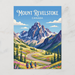 Cartão Postal Parque Nacional Mount Revelstoke Canadá