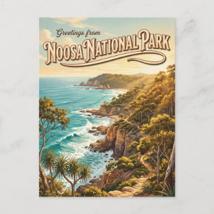 Cartão Postal Parque Nacional Noosa Austrália
