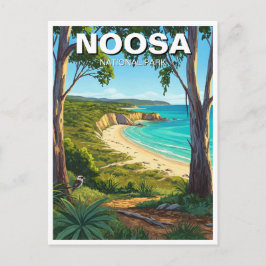 Cartão Postal Parque Nacional Noosa Viagem Austrália