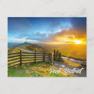 Cartão Postal Parque Nacional Peak District, Inglaterra, Reino U