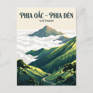 Cartão Postal Parque Nacional Phia Oắc – Phia Đén Vietnam