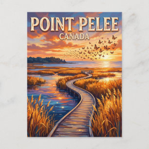 Cartão Postal Parque Nacional Point Pelee Canadá