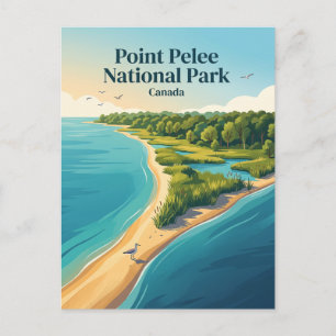Cartão Postal Parque Nacional Point Pelee Canadá