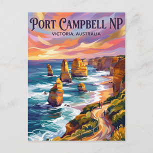 Cartão Postal Parque Nacional Port Campbell Austrália