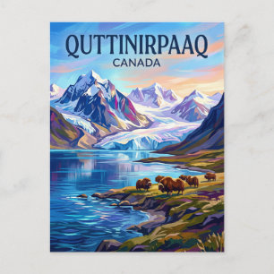 Cartão Postal Parque Nacional Quttinirpaaq Canadá