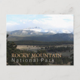 Cartão Postal Parque Nacional Rocky Mountain