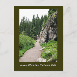 Cartão Postal Parque Nacional Rocky Mountain