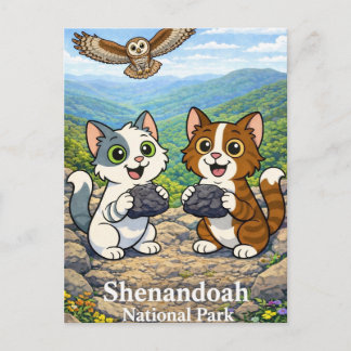Cartão Postal Parque Nacional Shenandoah