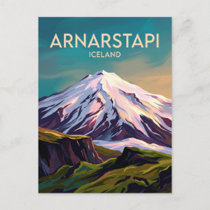 Cartão Postal Parque Nacional Snæfellsjökull Islândia