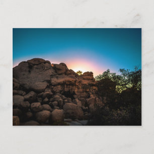 Cartão Postal Parque Nacional Sunrise Joshua Tree