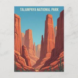Cartão Postal Parque Nacional Talampaya Viagem Argentina