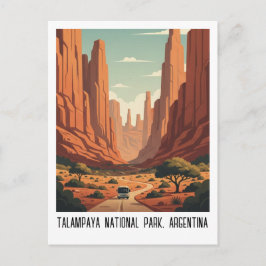 Cartão Postal Parque Nacional Talampaya Viagem Argentina