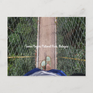 Cartão Postal Parque Nacional Taman Negara, Via Canopy