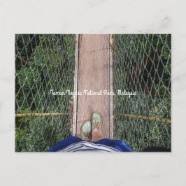 Cartão Postal Parque Nacional Taman Negara, Via Canopy