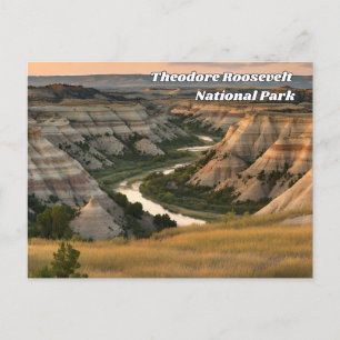 Cartão Postal Parque Nacional Theodore Roosevelt