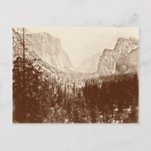 Cartão Postal Parque Nacional Vintage Yosemite