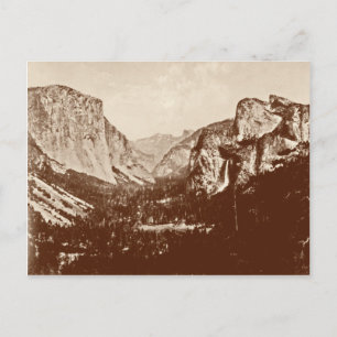 Cartão Postal Parque Nacional Vintage Yosemite