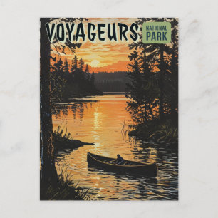Cartão Postal Parque Nacional Voyageurs