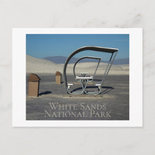 Cartão Postal Parque Nacional White Sands Novo México