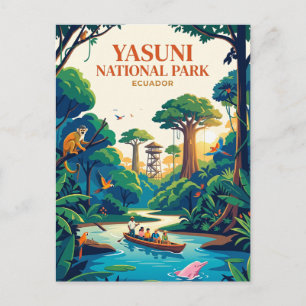 Cartão Postal Parque Nacional Yasuni Equador