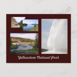 Cartão Postal Parque Nacional Yellowstone