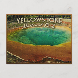 Cartão Postal Parque Nacional Yellowstone