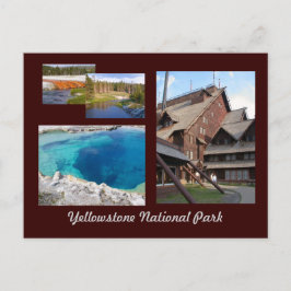 Cartão Postal Parque Nacional Yellowstone