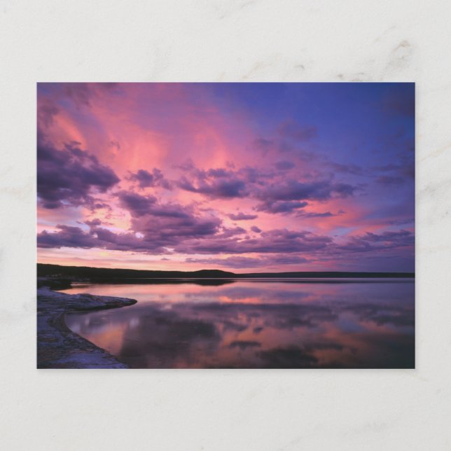 Cartão Postal Parque Nacional Yellowstone, Wyoming. EUA. (Frente)