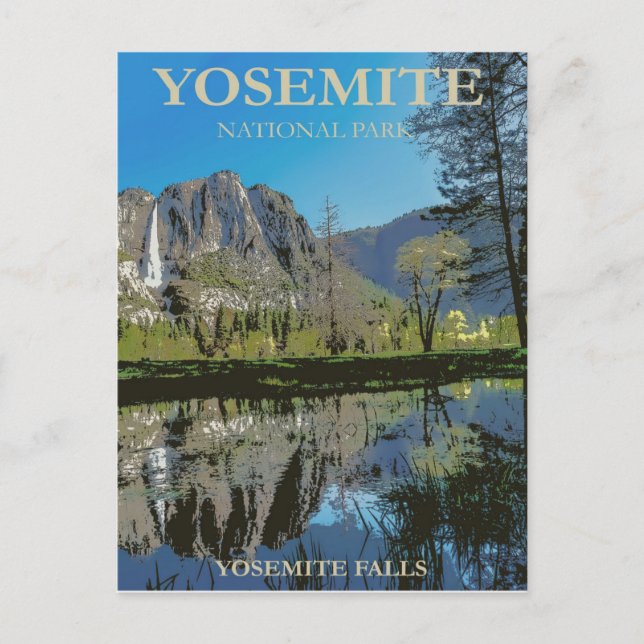 Cartão Postal Parque Nacional Yosemite (Frente)