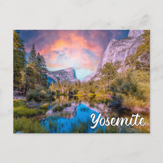Cartão Postal Parque Nacional Yosemite, Califórnia, EUA