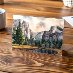Cartão Postal Parque Nacional Yosemite, Pintura na Califórnia