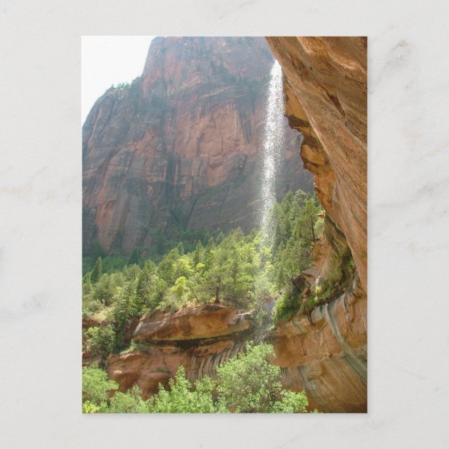 Cartão Postal Parque Nacional Zion (Frente)