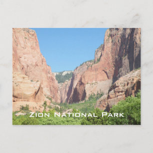 Cartão Postal Parque Nacional Zion