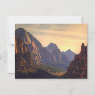 Cartão Postal Parque Nacional Zion