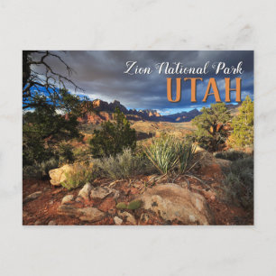 Cartão Postal Parque Nacional Zion