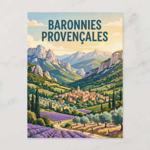 Cartão Postal Parque Natural Regional das Baronnies Provençais F