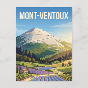 Cartão Postal Parque Natural Regional de Mont-Ventoux França