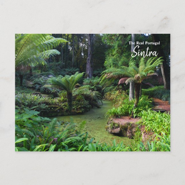 Cartão Postal Parque Natural Sintra - Portugal Real (Frente)
