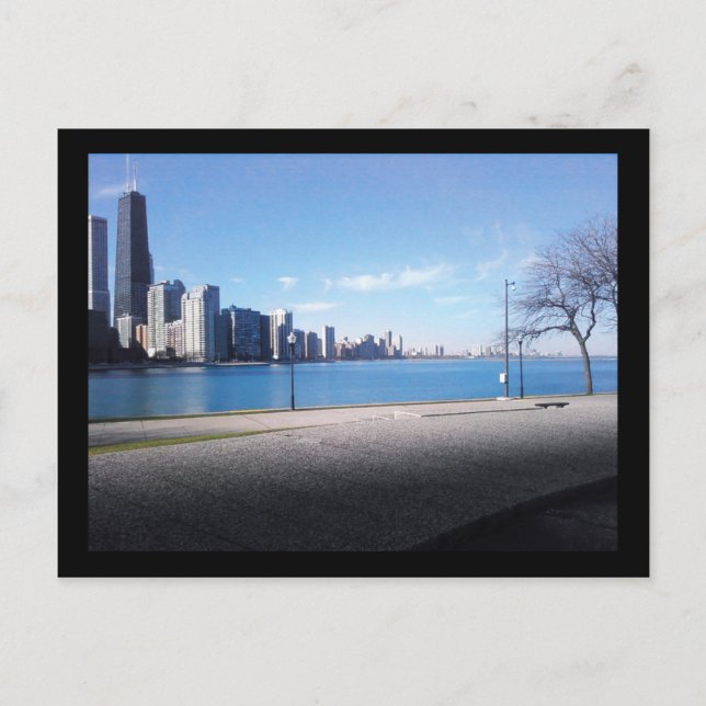 Cartão Postal parque oleícola: inverno (Frente)