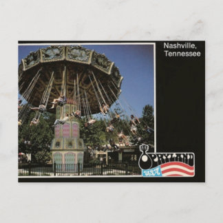 Cartão Postal Parque Temático Opryland (Nashville, TN)