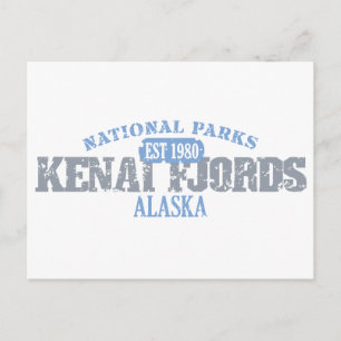 Cartão Postal Parques Nacionais Kenai Fjords