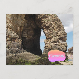Cartão Postal Parranporth, Cartão-postal Cornwall