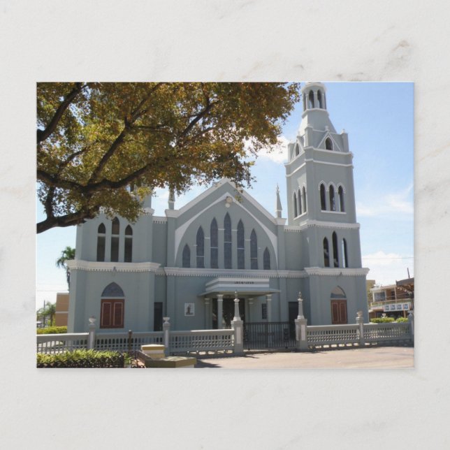 Cartão Postal Parroquia San Francisco de Asis Aguada (Frente)