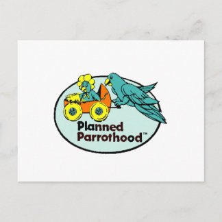 Cartão Postal Parrothood® de planeamento